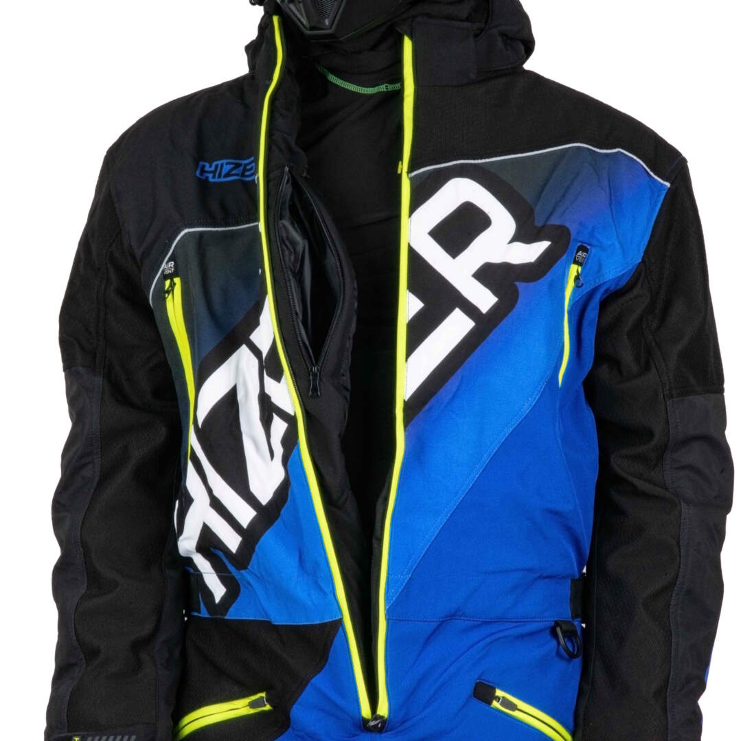 Комбинезон для снегохода HIZER №2 black-blue (текстиль) (XXXL) Комбинезон для снегохода HIZER №2 black-blue (текстиль) (XXXL)
